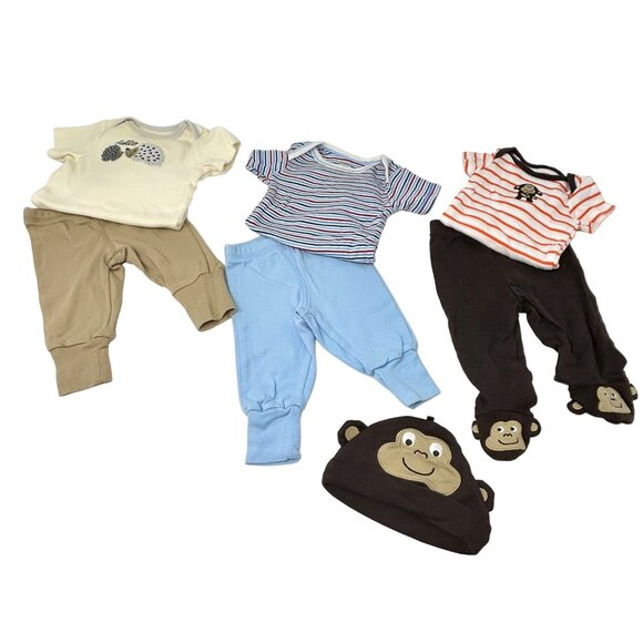 Baby Boy's - 3 Outfits - Pants & Body Suits - Size - Newborn - Picture 8 of 11